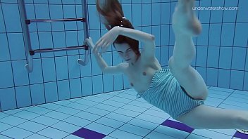 Anna Netrebko skinny tiny teen underwater